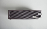<p>The side closer to the optical drive, with a USB 3.0 jack. <p>The side closer to the optical drive, with a USB 3.0 jack.
